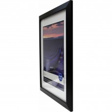 Mainstays Wide Picture Frame, 14x18 matted to 11x14   